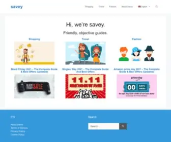 Savey.xyz(Savey is a personal finance website) Screenshot
