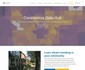 Savi.org(Home) Screenshot