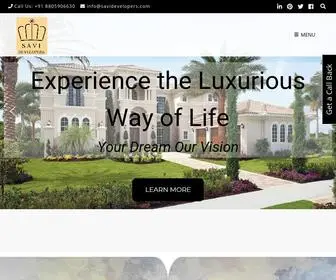Savidevelopers.com(SAVI Developers) Screenshot