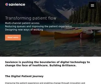 Savience.com(Savience Ltd) Screenshot
