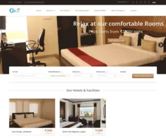 Savihotelsandresorts.com(Chain of Boutique Hotels and Resorts) Screenshot