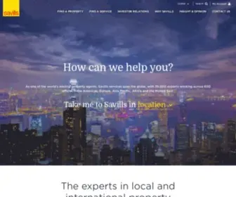 Savills.com(Commercial, Residential and Rural Property) Screenshot