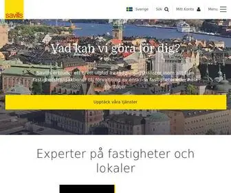 Savills.se(Savills Sverige) Screenshot