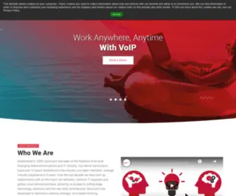 Savincom.co.uk(Vodafone Total Communications Partner) Screenshot