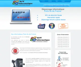 Savinformatique.fr(Dépannage) Screenshot