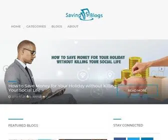 Savingblogs.com(DIY & lifestyle guides) Screenshot