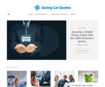 Savingcarquotes.com(Auto Insurance Comparator) Screenshot