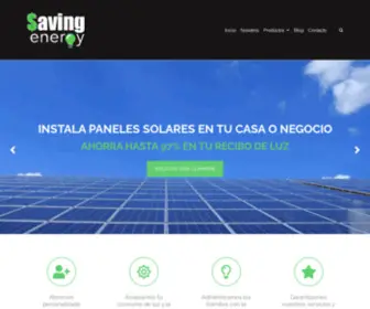 Savingenergy.com.mx(Saving Energy) Screenshot