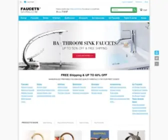 Savingfaucet.com(Your Kitchen And Bathroom Products Website) Screenshot