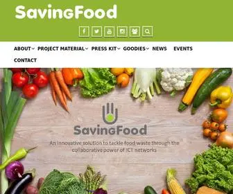 Savingfood.eu(SavingFood) Screenshot