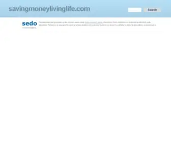Savingmoneylivinglife.com(Saving Money & Living Life) Screenshot