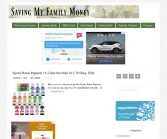 Savingmyfamilymoney.com(Saving My Family Money) Screenshot