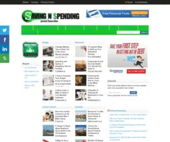 Savingnspending.com(Saving N Spending) Screenshot
