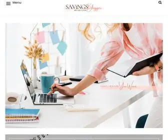 Savingsblogger.com(A Lifestyle and Personal Finance Blog) Screenshot