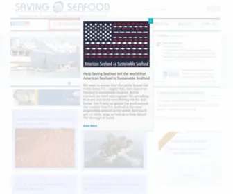 Savingseafood.org(Saving Seafood) Screenshot