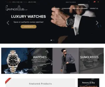 Savingshub.com(Discounted Name Brand Watches) Screenshot