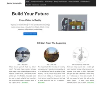 Savingsustainably.com(Saving Sustainably) Screenshot