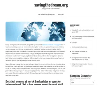 Savingthedream.org(Forbrukslån) Screenshot