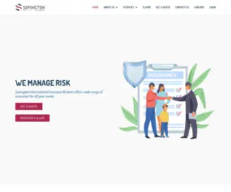 Savington-IIB.com(Car Insurance Dubai) Screenshot