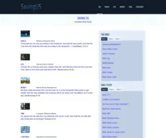 Savingus.org(SavingUS) Screenshot