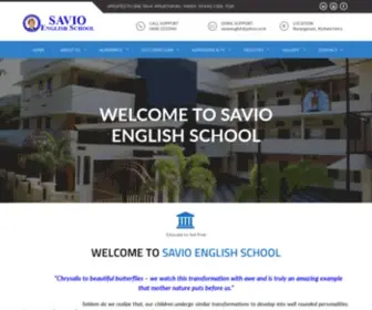 Savioschool.in(Savio English School) Screenshot