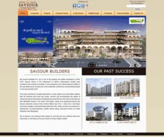 Saviourindia.com(One of real estate developers and builders in Noida Ghaziabad Greater Noida) Screenshot