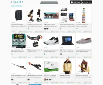 Saviry.com(Best Deals at Your Fingertips) Screenshot