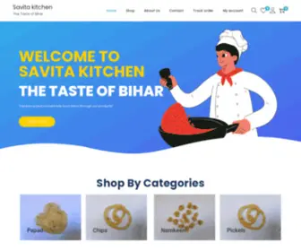 Savitakitchen.com(The Taste of Bihar) Screenshot