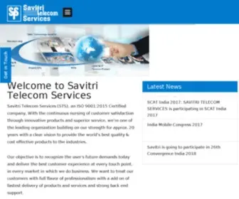 Savitritelecom.com(Test and Measurement Manufacturers) Screenshot
