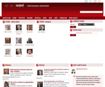 SavJest.com(Stvorili smo drżavu i uništili društvo) Screenshot