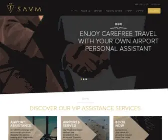 Savm.ca(Discover our VIP assistance services) Screenshot