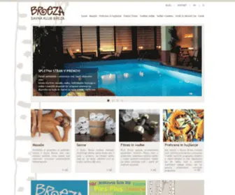 Savnabreza.com(Savna klub Breza) Screenshot
