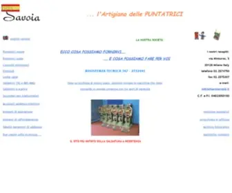 Savoiaweld.it(SAVOIA PUNTATRICI SALDATRICI) Screenshot