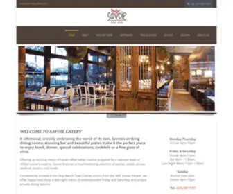 Savoieeatery.com(Best Italian Eatery) Screenshot