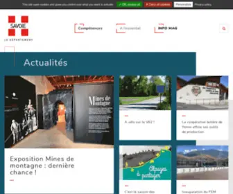 Savoie.fr(Actualité) Screenshot