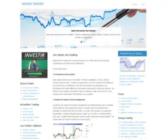 Savoirtrader.fr(Les bases du trading) Screenshot