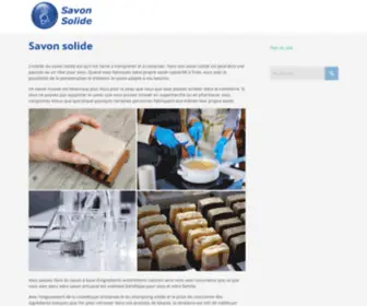 Savon-Solide.com(Savon solide) Screenshot