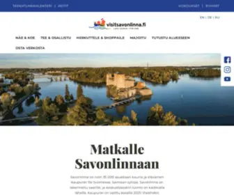 Savonlinna.travel(Visit Savonlinna) Screenshot