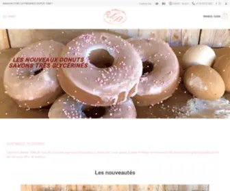 Savonnerie-Bormes.com(Les Savons de la Savonnerie de Bormes : Fabrication de Savon Artisanal) Screenshot