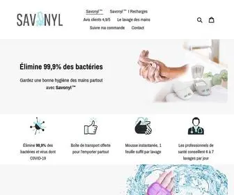 Savonyl.com(Savonyl™) Screenshot