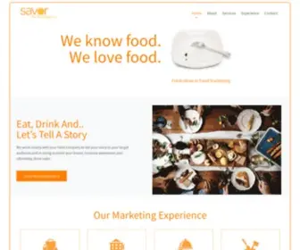 Savoragency.com(The Food Agency) Screenshot