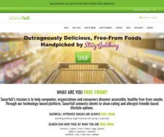 Savorfull.com(Gluten free) Screenshot