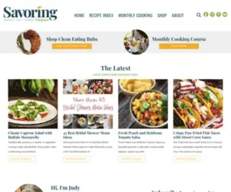 Savoringtoday.com(Savoring Today) Screenshot