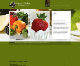 Savorymainedining.com(Savory Maine) Screenshot