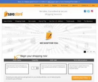 Savostore.com(Savo store) Screenshot