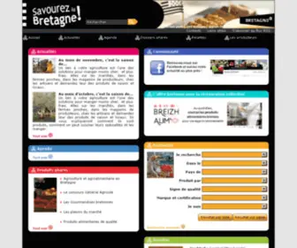 Savourezlabretagne.com(Savourez la Bretagne) Screenshot