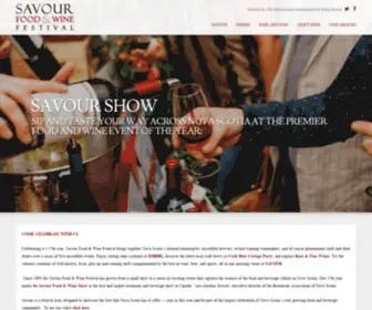 Savourfoodandwine.com(The Savour Food & Wine Festival) Screenshot