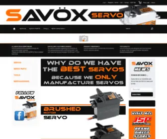 Savox-Servo.com Screenshot