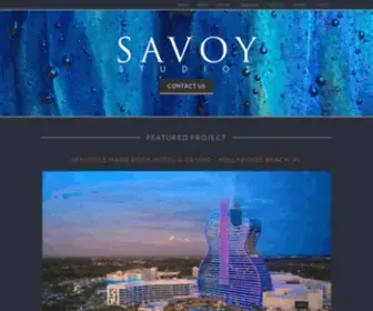 Savoystudios.com(Savoy Studios) Screenshot