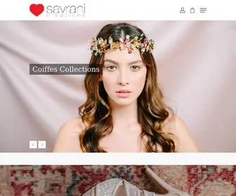 Savranicreations.gr(Handmade Bridal Shoes) Screenshot